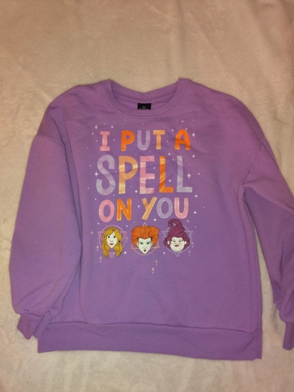 Lilac 'I Put a Spell On You' Sweatshirt